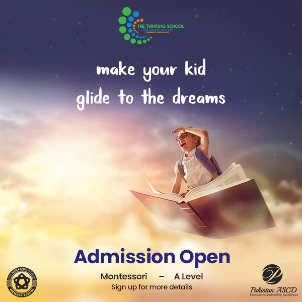 Amidst this ongoing crisis caused by Covid-19, we are fully determined to welcome our students at The Thinking School at an affordable fee structure and strictly followed safety Sop's against Covid-19

#thinkingschool #education #islamabad #pakistan #parents #kids #OnlineClasses