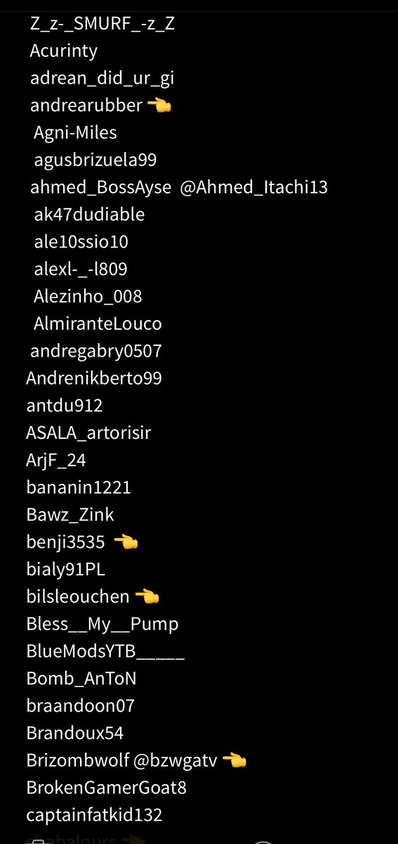 blacklistedGTA's tweet photo. Updated: 06-15-2020
In you know any of this players twitter drop on comments 
-rest of the 4$$h0I3$ list on comments 
-COPY &amp; PASTE available here:👇 https://t.co/LYQ5cPcKAN https://t.co/0eKQLOMSUB