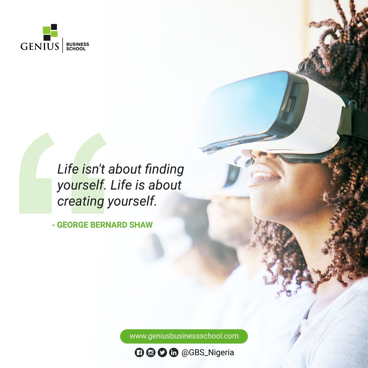 GBS_Nigeria's tweet photo. Register for our courses and create a better version of yourself today! 

#personalgrowth #personaldevelopment #itprofessionalcourses #executivecourses #mastersonline #geniusbusinessschool https://t.co/gqACo6CMT6