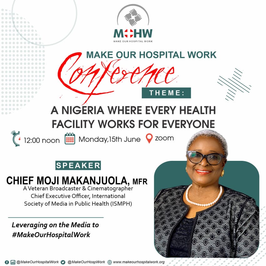 Only together can we #makeourhospitalswork for our own Good and the Good of others'

- Chief Moji Makanjuola (MFR) (CEO @ISMPHNG)

#makeourhospitalswork #MojiMakanjuola #Nigeria