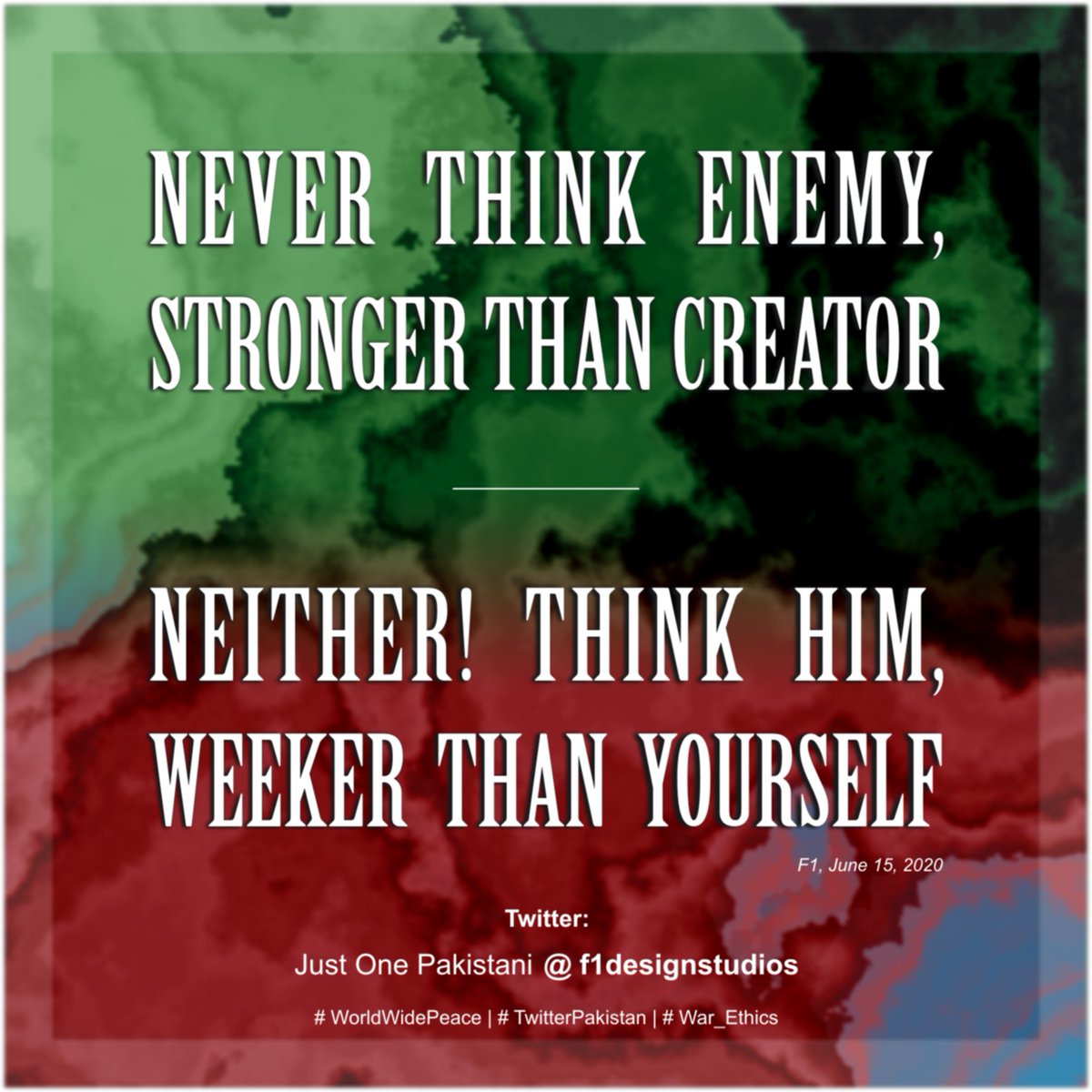 F1DesignStudio's tweet photo. #WorldWidePeace | #TwitterPakistan | #War_Ethics https://t.co/eSOZkch0fp