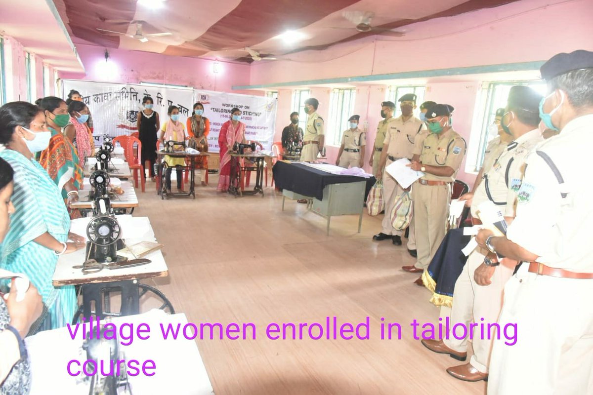 assam_gc's tweet photo. #women empowerment
#humanitarian face of CRPF
#workshop opened for Tailoring N Stitching at GC CRPF Silchar (Assam)
with cloze coordination with RCWA 
@Ravinder1445 
And the Pics says and in the Ground the Trainees will speak ...
Thanx to All n Best of Luck https://t.co/GvtBUrhb9g