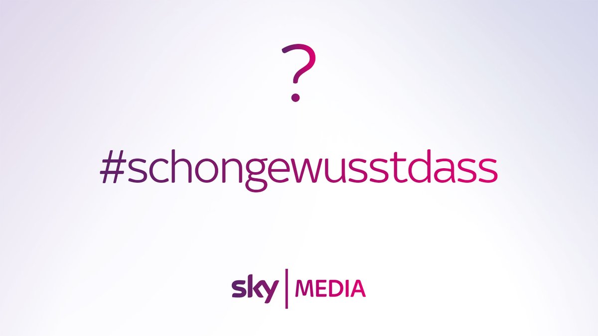 #schongewusstdass 5,2 Millionen Zuschauer sahen am Wochenende den 31. Spieltag der Fußball-Bundesliga auf Sky (agg. Sehbeteiligung, TV+SkyGo) – das bedeutet +20% vs. Saisondurchschnitt.