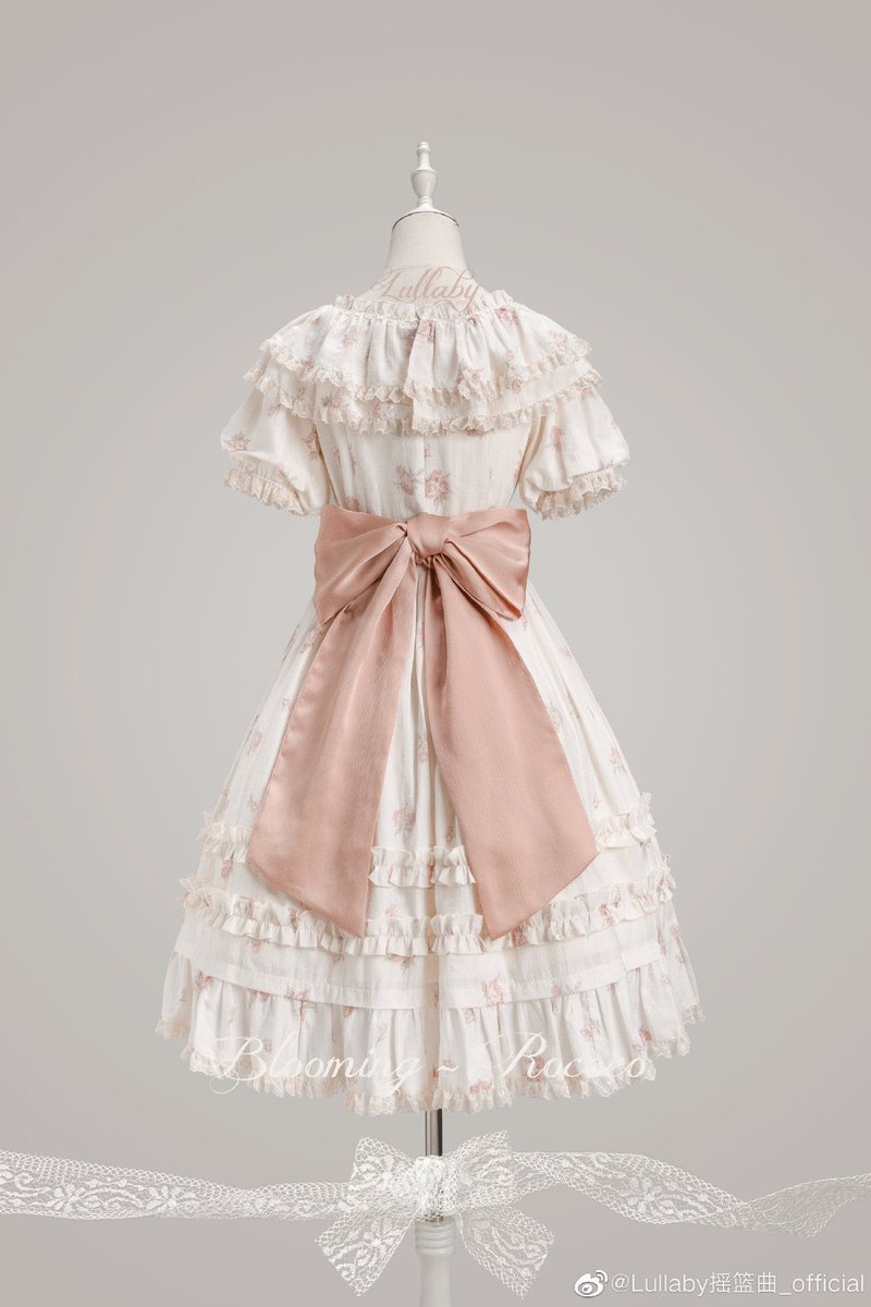 Sing A Lullaby For You 新作情報 1 2 Blooming 本シリーズは ロココ時代 Rococo 帝政時代regency エドワード時代edward 各時代の少女服の特徴を合わせての再創作となります ロリータファッション Lolitafashion Lullaby摇篮曲