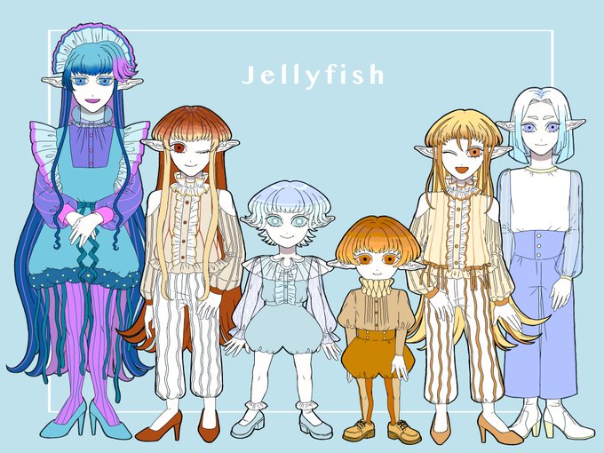擬人化クラゲのtwitterイラスト検索結果 擬人化クラゲのtwitterイラスト検索結果