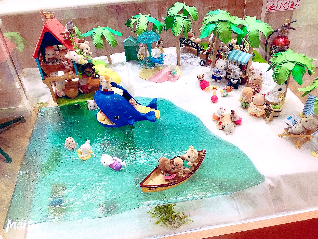 ねこバニア 森のお家立川立飛店の ジオラマが夏仕様に こちらは海 水中の写真が綺麗 シルバニアファミリー森のお家 ららぽーと立川立飛 ジオラマ 海 T Co Fbd4tyywdv Twitter