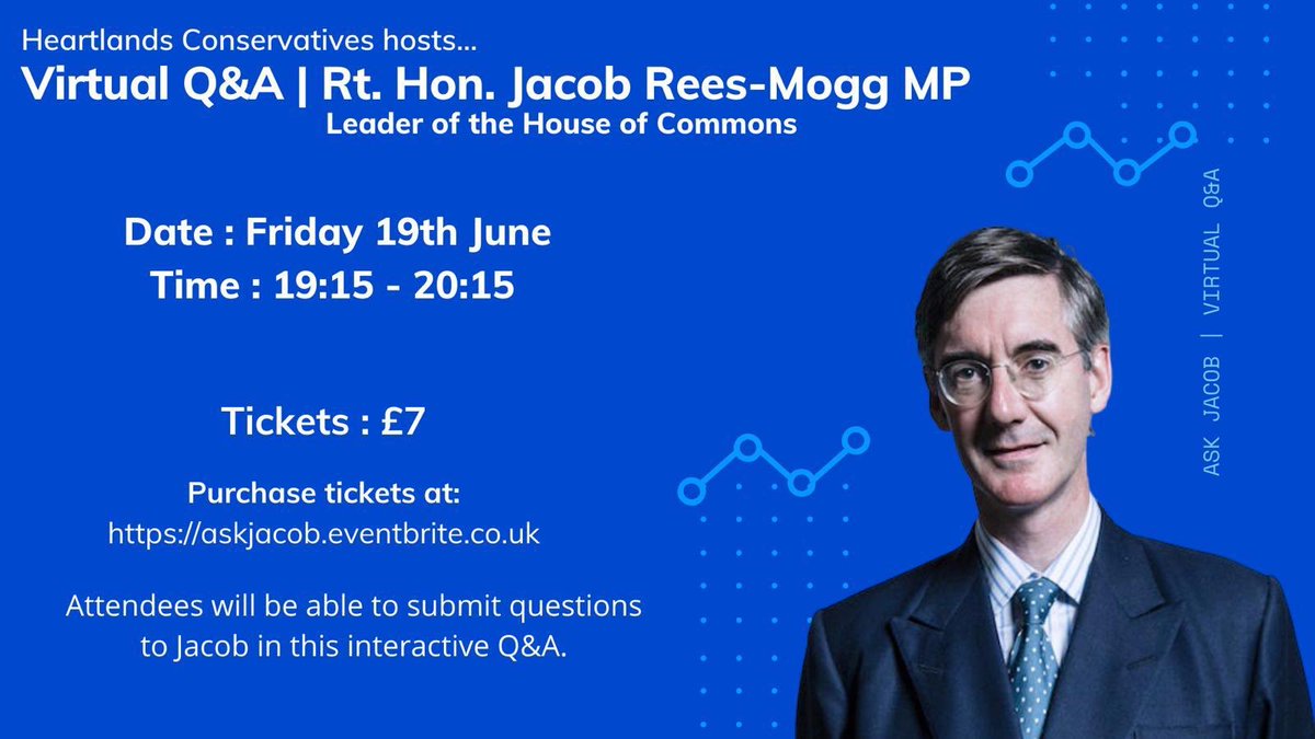 ConsHeartlands's tweet photo. THIS FRIDAY! @Jacob_Rees_Mogg live and answering your questions! Go to https://t.co/76W9KXBkEb to sign up and support the local elections coming up! #Conservatives #Mogg 

@CVConservatives @SolihullTories  @ErdingtonTories @ConservativesWM @Conservatives https://t.co/rXB7A88nRx