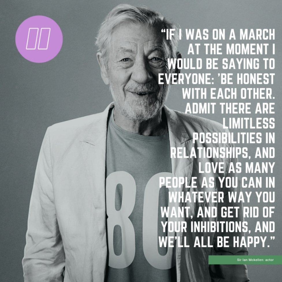 Our #MCM this week is Sir Ian Mckellen in honour of Pride month. He has been openly gay since 1988 and is a champion for LGBT social movements, a patron of numerous pride organisations.
#Panks #PRIDE2020