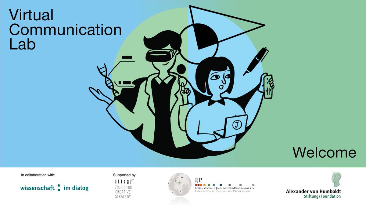 ElleryStudio's tweet image. Das #ResearchComLab ist live! Es freut uns sehr das spannende Laborprojekt „Communication Lab for Exchange between #Research and #Media“ der @AvHStiftung, #IJP, @wissimdialog die letzten Wochen mitgestaltet und in den digitalen Raum überführt zu haben. #WissKommStärken