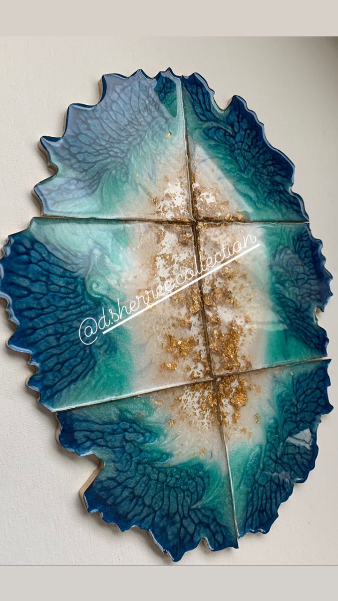 5StarrStyles's tweet photo. Follow me @d.sherree.collection on IG for your home art decor #coasters #designertrays #resinart https://t.co/BV3TPtSbNv