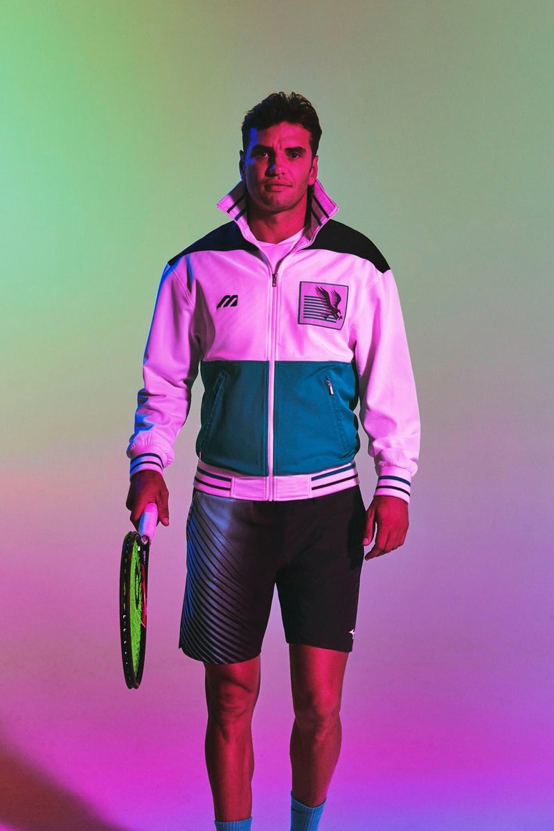 MizunoTennisEU's tweet photo. The Eagle has landed - 30 years on! π¦
Turn on the style in our limited edition Archive Jacket #Backtothe90s #EagleCollection https://t.co/TrWfdXJIJF