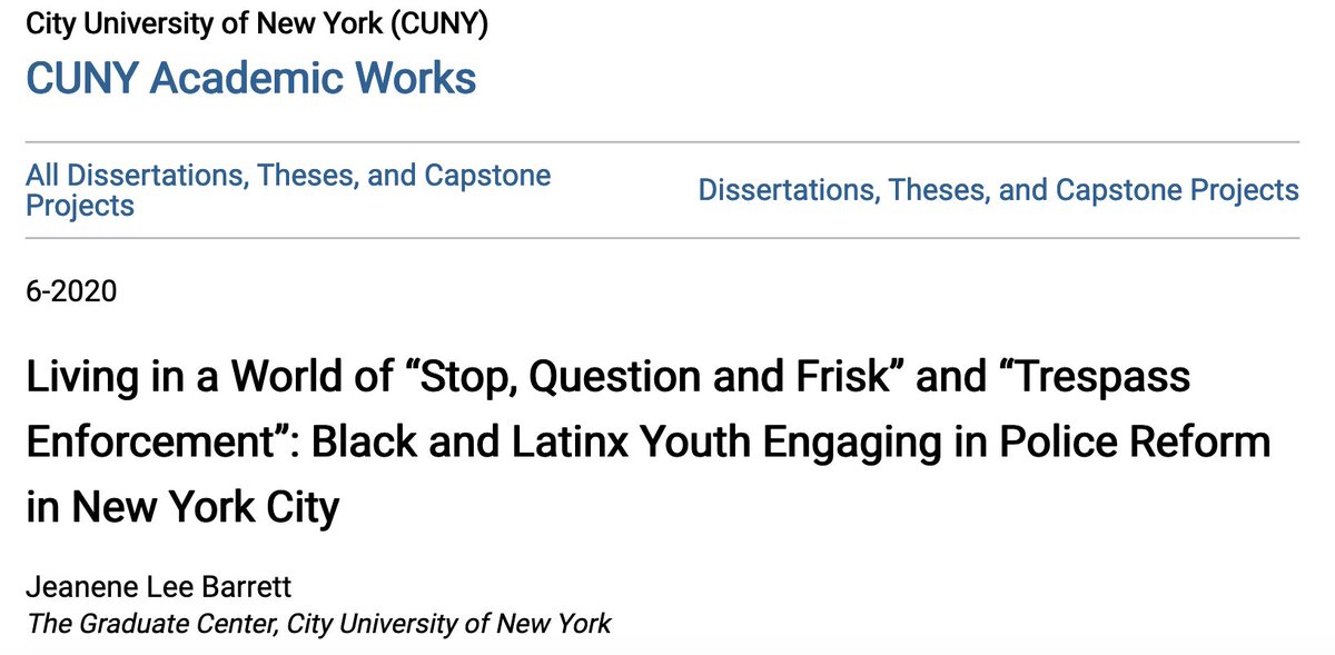 186/ Black and Latinx youth "expressed concerns about the way officers interacted with them during police encounters, citing the lack of respect as the primary issue, frequent harassment, feeling overpowered, fear, and an overall experience of being dehumanized during encounters"