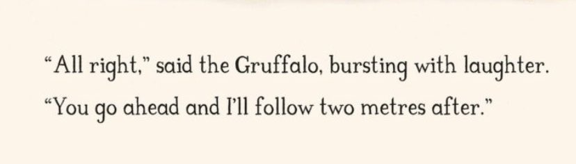 WoodlandsNew's tweet photo. The #Gruffalo #stencil at our school, helps us to follow the 2 metre rule #poetandknowit @TheRealGruffalo https://t.co/dd1EFU1eac