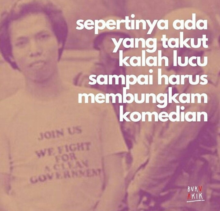 Pnjang umur kebenaran walo suara sumbang itu dr comedy tp bgi kami suara itu adl kmerduan sbgai perlawanan kedzaliman #BINTANGEMONBESTBOY
Orba 2.0