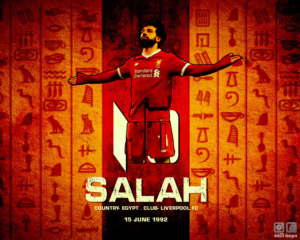   HAPPY BIRTHDAY
THE EGYPTIAN PHARAOH 
MOHAMED SALAH    