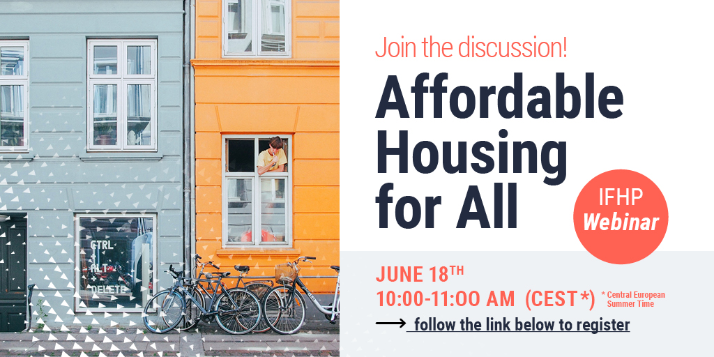 JOIN THE DISCUSSION ON AFFORDABLE HOUSING! June 18 at 10-11 CEST.

On the panel: 

✔️Jörg Knieling, HafenCity University
✔️Gabriela Debrunner, University of Bern
✔️Claudio Acioly Jr. Program Director EU IUC-LAC

Register here:
zoom.us/webinar/regist…