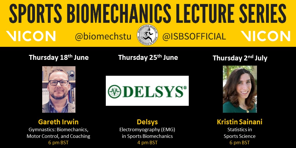 🤸🏻‍♂️ Gymnastics: Biomechanics, Motor Control, and Coaching 🤸🏾‍♀️

🗣️ <a href="/IrwinGareth/">Prof Gareth Irwin, FISBS</a> 
🗓️ Thurs 18th June
⏰ 6 pm 🇬🇧 (GMT+1)
🔗 youtube.com/watch?v=ydrVDi… 

#SportsBiomLS <a href="/ISBSOFFICIAL/">ISBS</a>