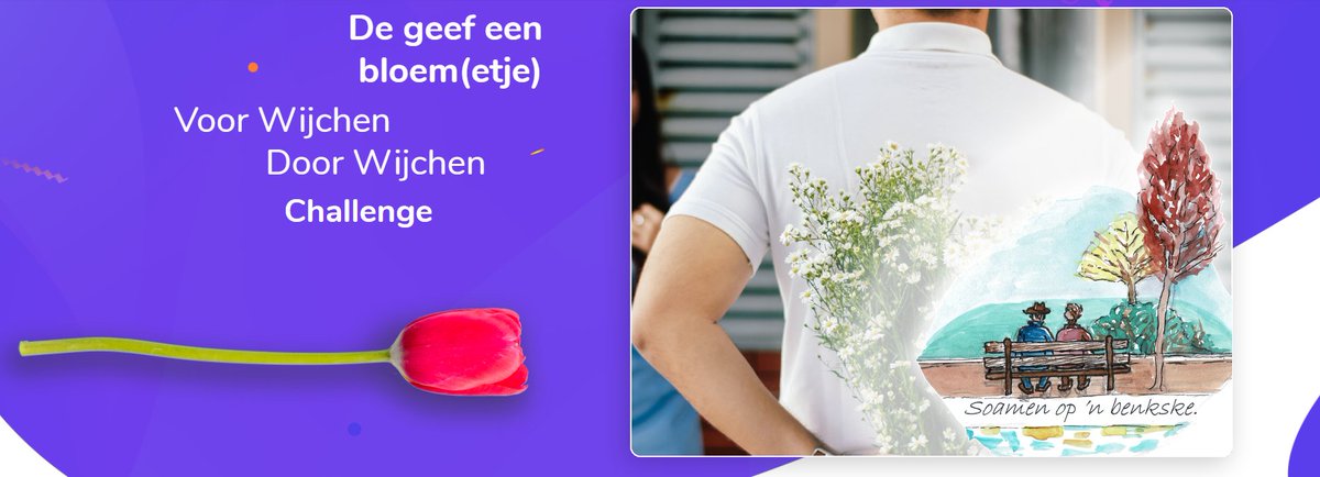 Onze actie #VoorWijchenDoorWijchen is gestart!

Geef een bloem aan iemand die je lief hebt, doneer €5 via voorwijchendoorwijchen.nl en nomineer 5 mensen om dit ook te doen op sociale media. 

Samen bezorgen wij mensen in een sociaal isolement een prachtige bos bloemen.
