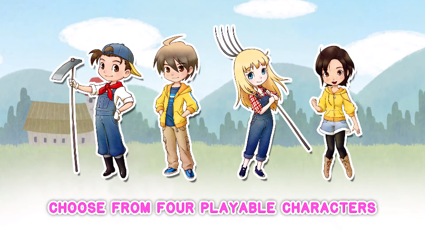 harvest moon friends of mineral town characters harvest moon friends of mineral town characters