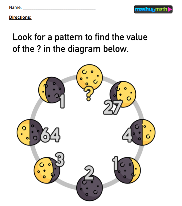 DP_math's tweet photo. 📢 It's Monday and that means NEW challenges for #DPMathItUp are here math friends! This week, check out these @mashupmath puzzlers. Lots of variety to get us thinking. Enjoy and keep us posted. Be sure to include the hashtag #DPMathItUp in your tweets. 👍 https://t.co/4T2qvlLYCh