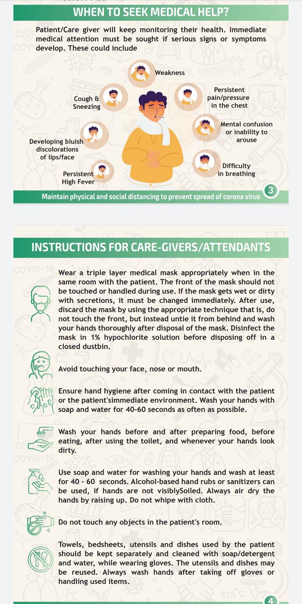 TheNaveena's tweet photo. Here are the guidelines for home isolation for #Covid19 released by @TelanganaHealth

Link 👇
https://t.co/Q7J6u7ZZEI https://t.co/7JhKW5l91m