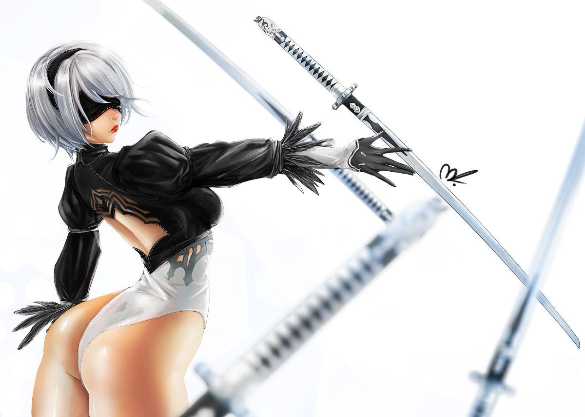 nier:automata - yorha 2b #nier:automata #yorha #2b #nier #automata #: pixiv.net/artworks/82349…