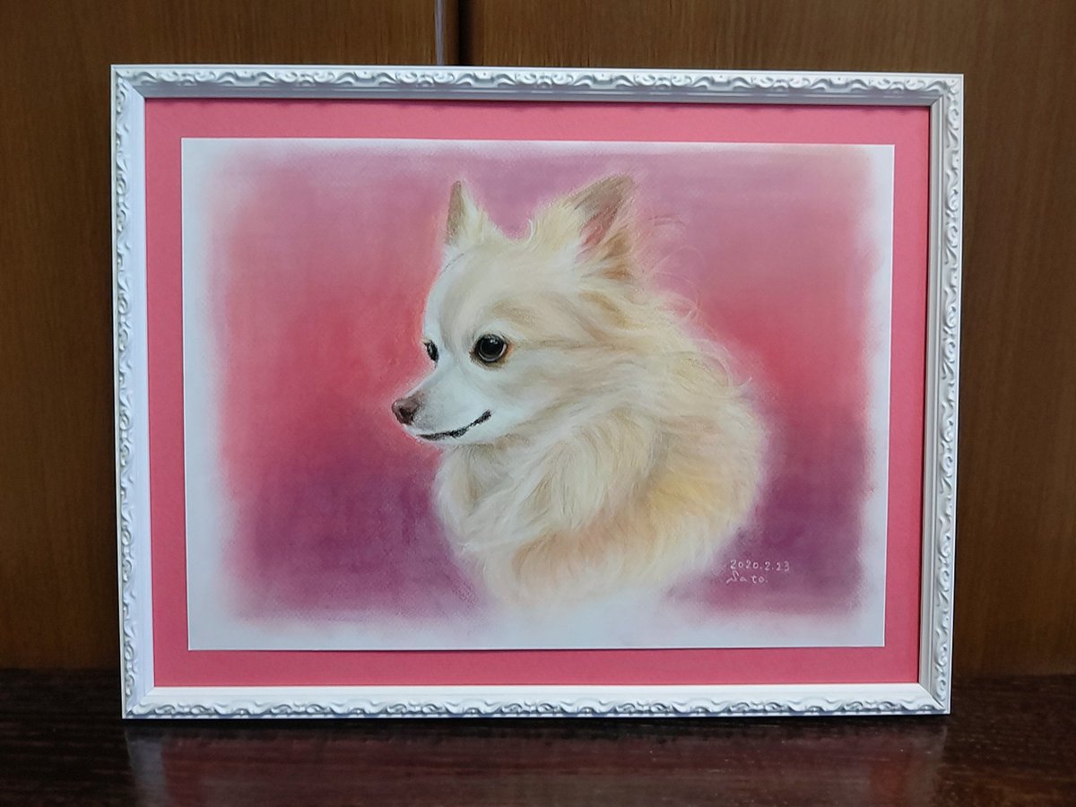 Sato みんなの動物の輪 ハードパステルでリアルな動物描いたりしてます 狼が好きです