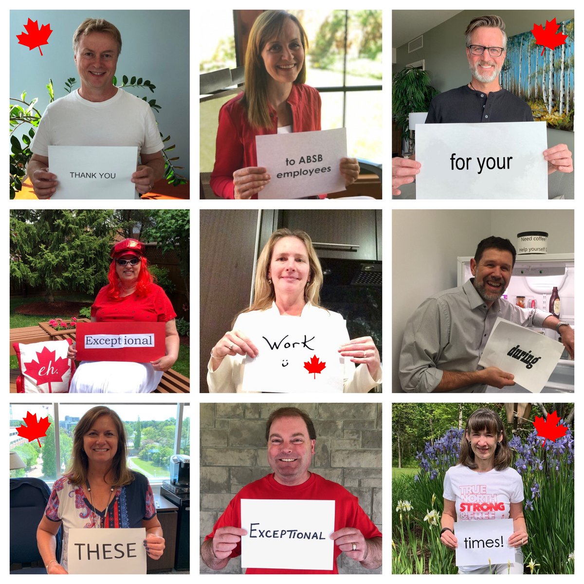 Thank you to ABSB employees for your exceptional work during these exceptional times!
#ExceptionalWorkExceptionalTimes #NPSW2020