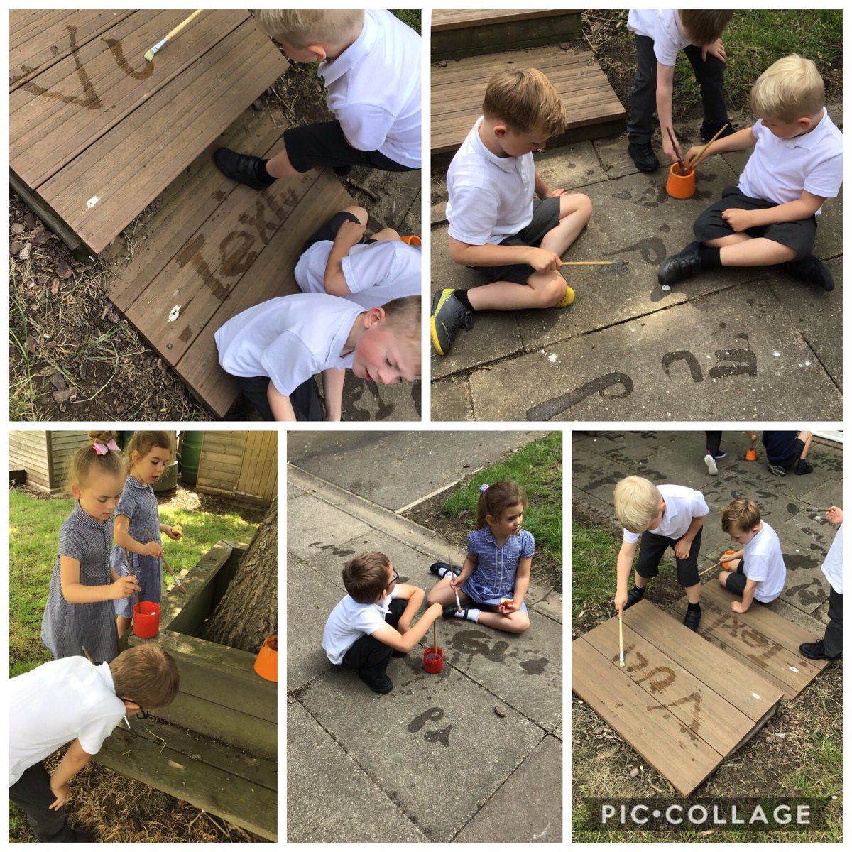 We have been practicing our spellings!