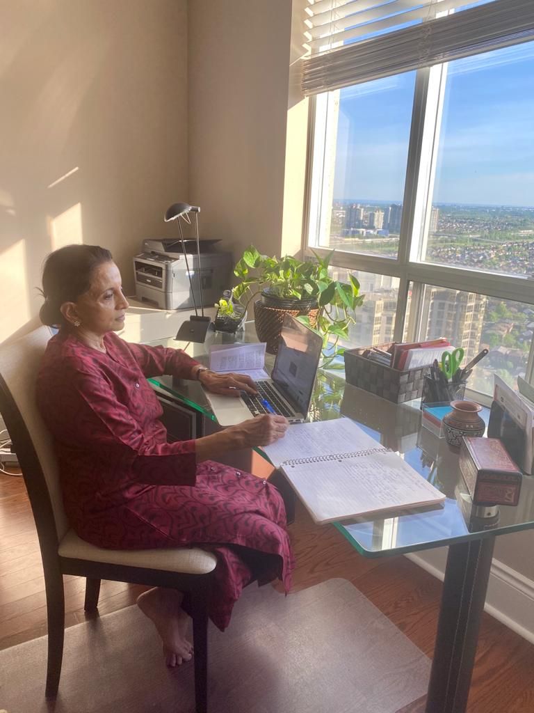 With a little adaptation, work goes on…my digital workspace.. #HappyMonday
#sampradaya #sampradayadance #sampradayadancecreations #goingdigital