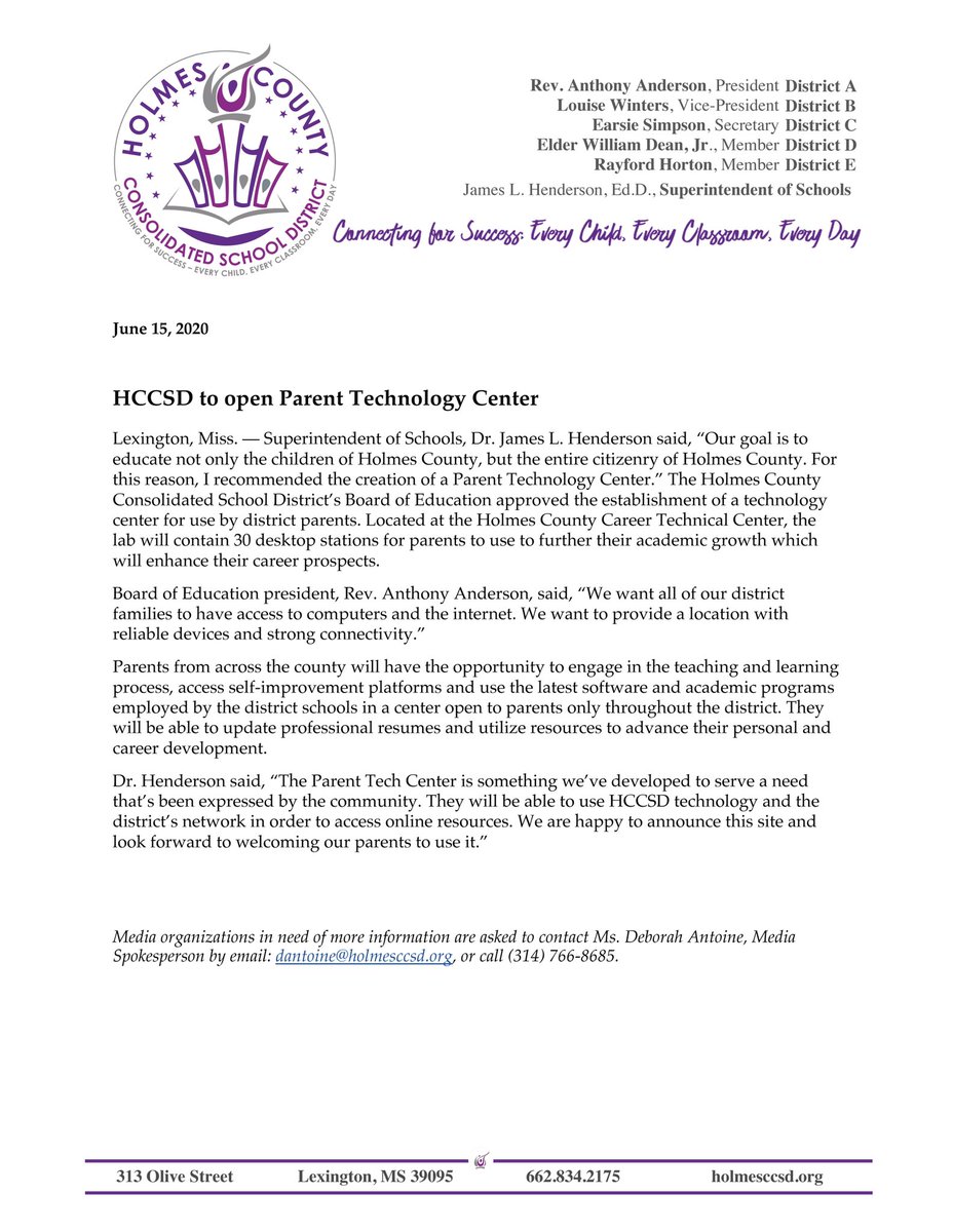 hccsdtoday's tweet image. Coming Soon: Parent Technology Center