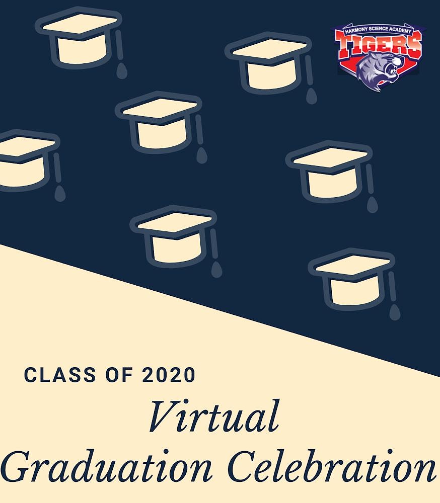 Dear HSA Family:

Here is the link for the HSA Virtual Graduation Ceremony. 
Please tune in on Tuesday, June 16th at 2:00 pm. 

The website link for the virtual ceremony is here.
harmonyscience.stageclip.com