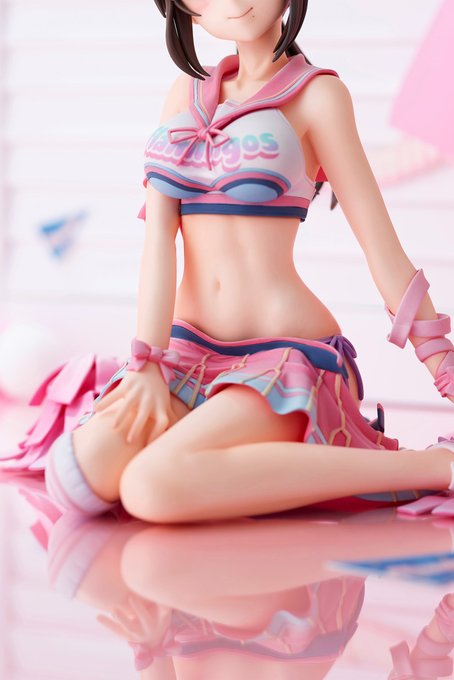 ダイキ工業様にて、「Anmi PINK LABEL FLAMINGOS ポニーテールの子」のフィギュアが先行公開&予約準備中です!詳しい情報が上がる次第、また告知いたします～🦩 