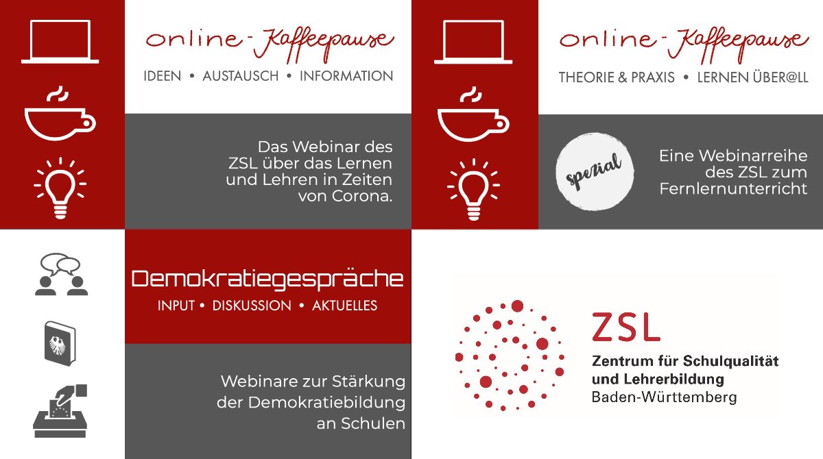 Die #Webinar-Woche des #ZSL-BW:

In diesem Thread findet ihr unsere Webinarangebote der Woche vom 15.06.- 19.06. (bitte retweeten) 

#twlz #eduBW