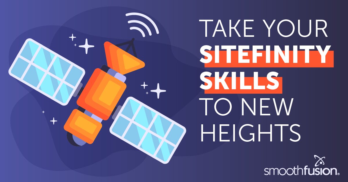 smoothfusion's tweet image. Take your Sitefinity skills to new heights with our Sitefinity Satellite newsletter.  

Sign up to receive this valuable resource at hubs.ly/H0rv9480 

#sitefinity #sitefinitycms #newslettersignup