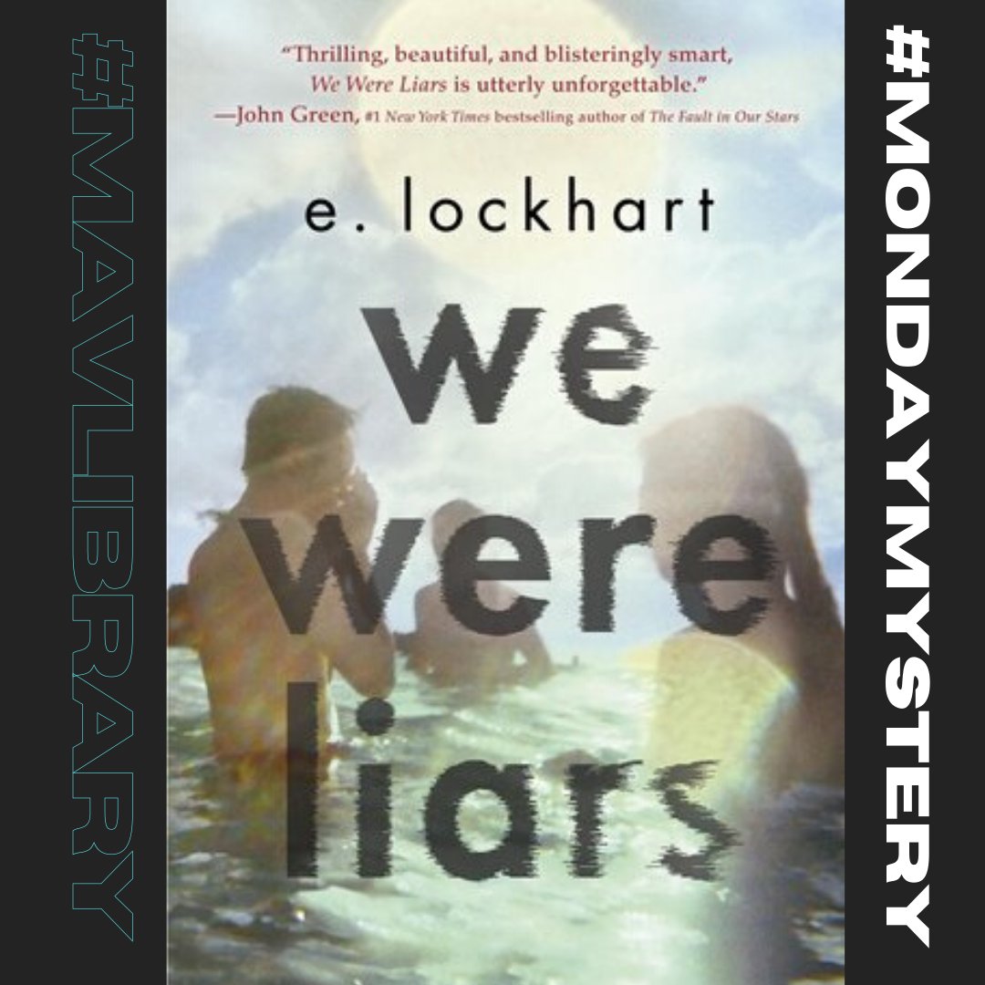 mavlibrary's tweet photo. #MavLibrary #MondayMystery book is: "We Were Liars" by E. Lockhart.
Check out the #audiobook or #ebook on the SORA app today!
https://t.co/M5XfWsXskG
#pisdREADS #mavsREAD #summer #summerlibrary #summerreads #summerreading #readsquared https://t.co/tzGZuOJSDi