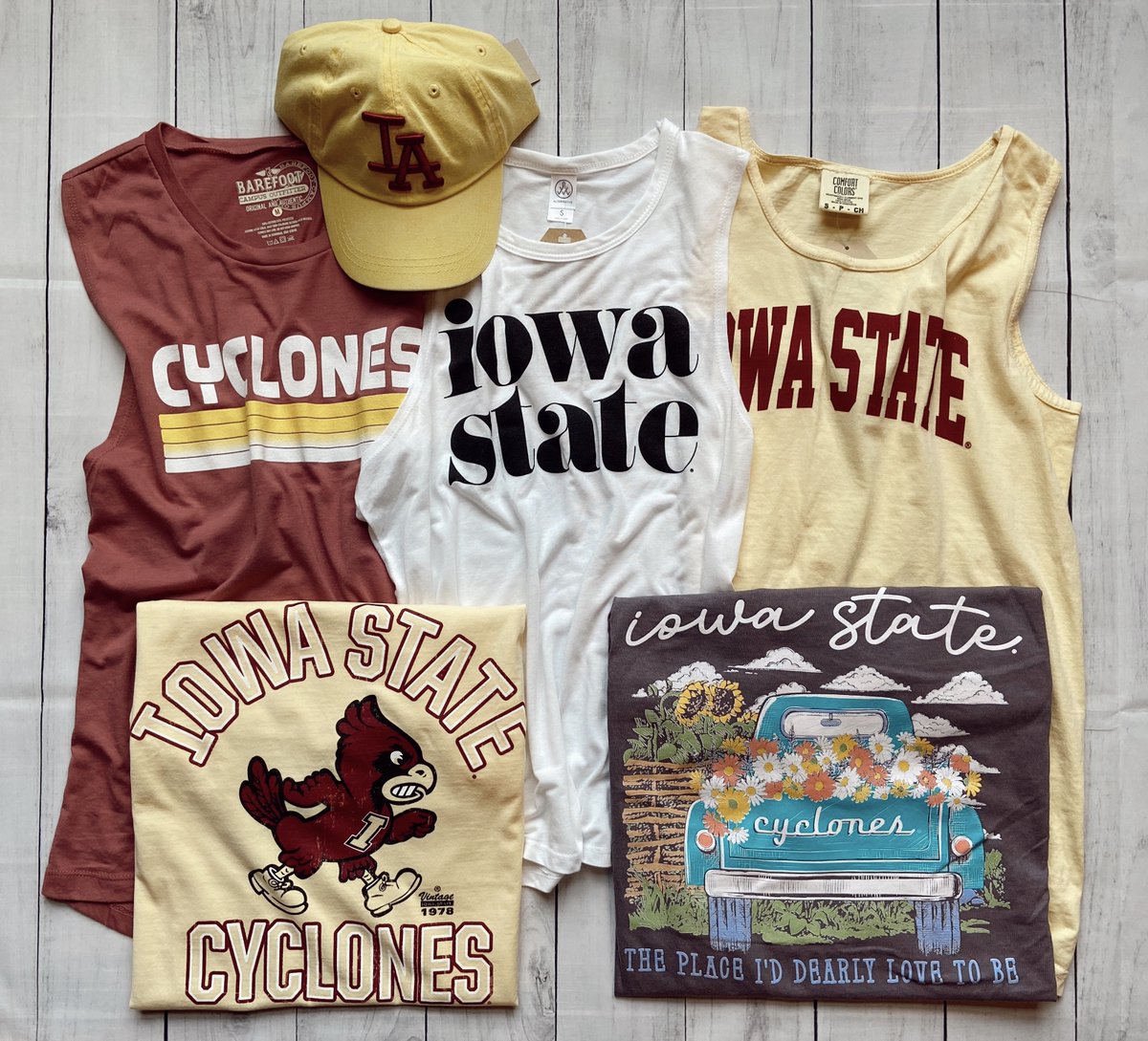It's a Sweet Summertime SIXPACK! To enter to WIN:
🍦LIKE this post
🍦FOLLOW us
🍦RETWEET
WINNER announced FRIDAY!
#barefootsixpack #shopbarefoot #cyclONEnation #iowastate