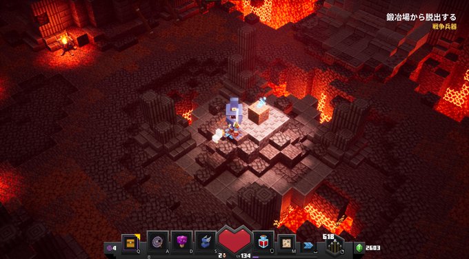 マイクラダンジョンズのtwitterイラスト検索結果 古い順