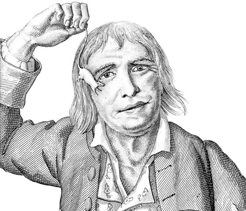 biopsychpod's tweet photo. Tarrare was a mysterious man who, in the late 18th century, ran about the French countryside, loose skin flapping in the wind, devouring live puppies and kittens. Don't listen while eating. #tarrare #medicaloddities #biopsychosocial #truecrimepodcast #ladypodsquad https://t.co/y31iLOBjUd