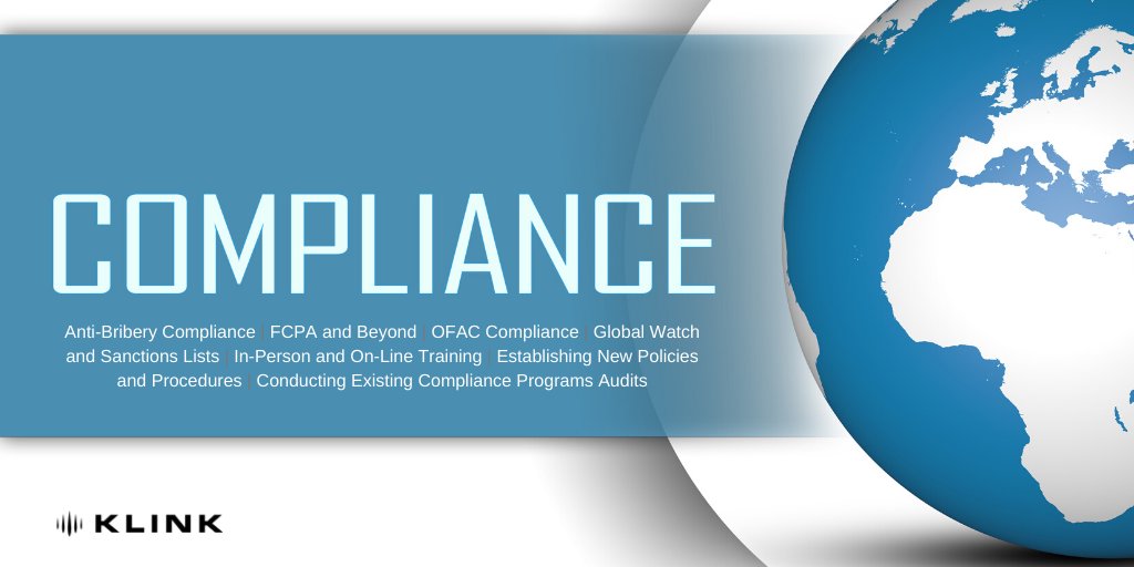 There is never a time to ignore compliance. All good business plans should start with the basics of #compliance, including #duediligence. KLINK is here to help you minimize risks and maximize opportunities. buff.ly/2zaS5f4