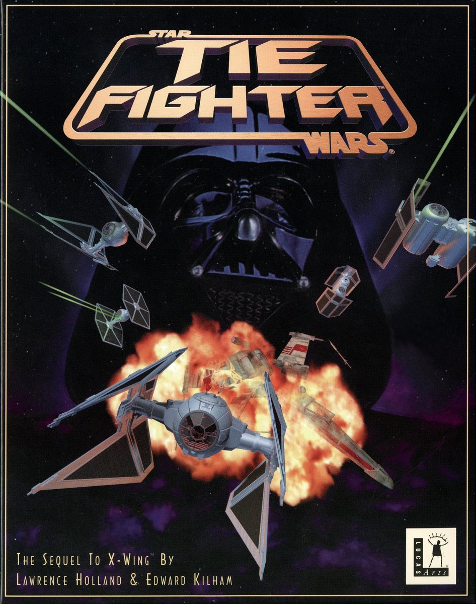 1994TIE Fighter, the "sequel" to X-wing. The only game where you embody an imperial pilot throughout the story. The best.