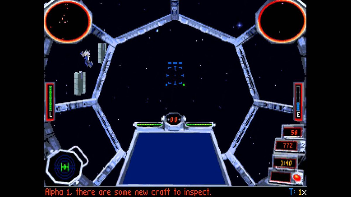 1994TIE Fighter, the "sequel" to X-wing. The only game where you embody an imperial pilot throughout the story. The best.