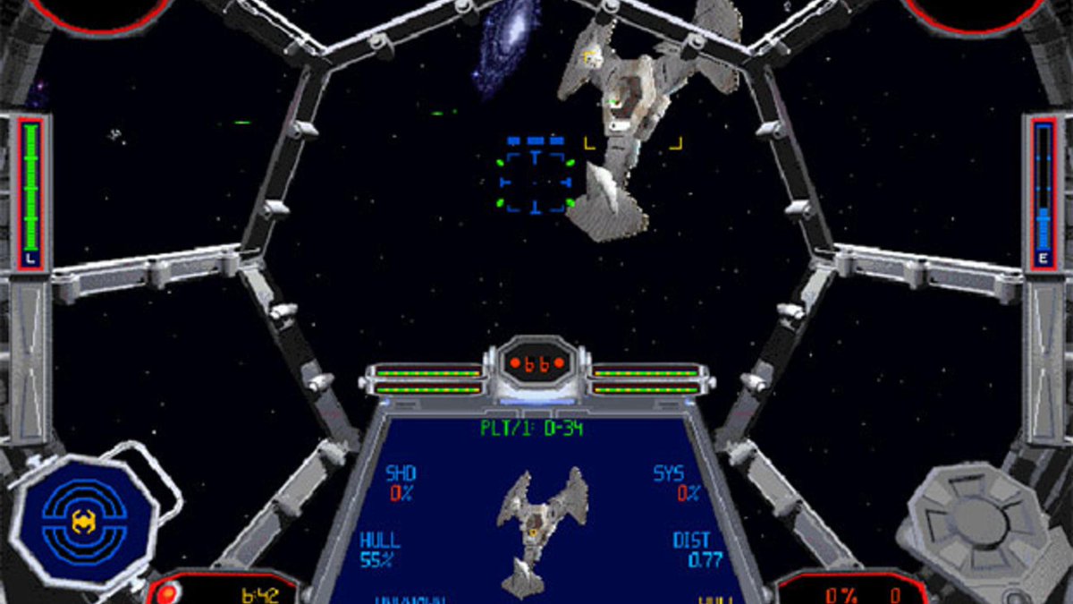 1994TIE Fighter, the "sequel" to X-wing. The only game where you embody an imperial pilot throughout the story. The best.