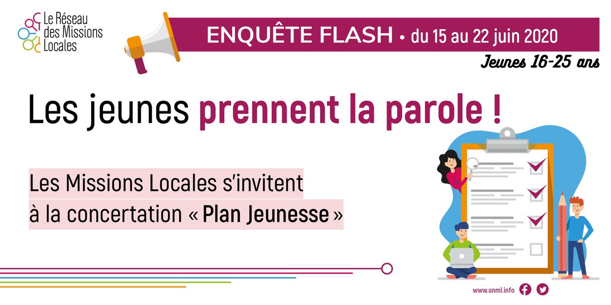 Suite à la période de confinement que nous avons tous vécue, nous souhaitons recueillir votre avis sur votre ressenti et vos priorités pour les mois qui viennent.
Nous vous proposons de consacrer 10 minutes pour répondre à un questionnaire. 1/2