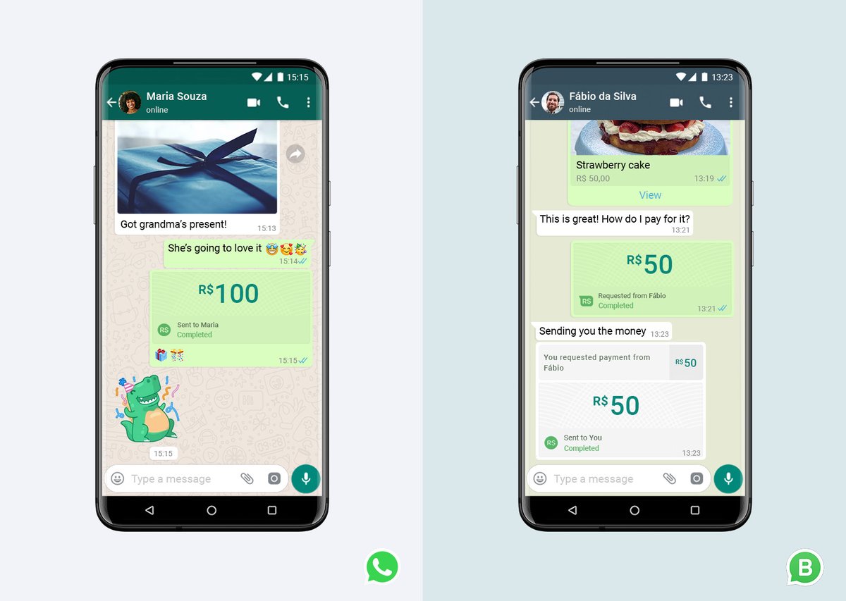 The Verge On Twitter Whatsapp Launches Digital Payments In Brazil After Beta Testing In India Https T Co Sswolug1l6 Gbwhatsapp is the most popular mod of official whatsapp messenger. twitter