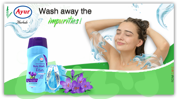 ayur_herbals's tweet photo. Keep bad body odor at bay with Ayur Herbals Tulseem Moisturising Body Wash with Kesar. This body wash discards skin impurities like dirt and oil keeping your body fresh and nourished. Shop online at: https://t.co/6gGGmR2sPT
#bodyshower #bodywash #bodywashes #bodycare #AyurHerbals https://t.co/EltxeThAHD