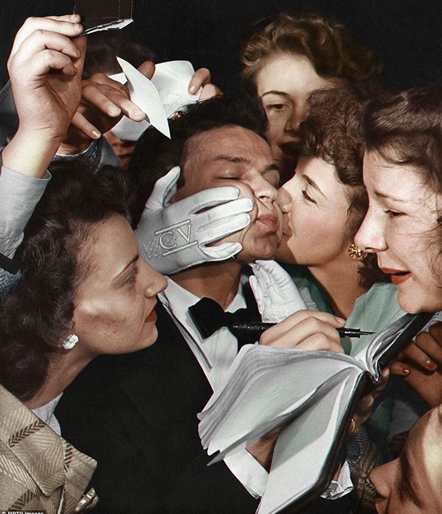 Frank Sinatra, 1940’lar.