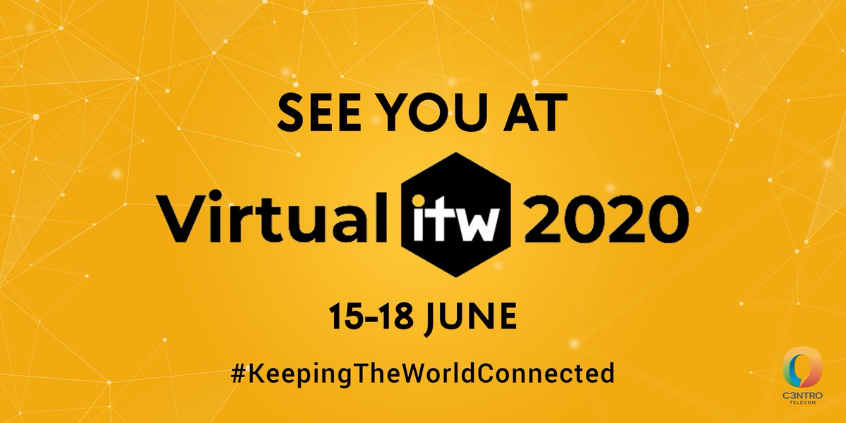 c3ntrotelecom's tweet image. See you at Virtual #ITW2020! #KeepingTheWorldConnected

hubs.ly/H0rvM7c0