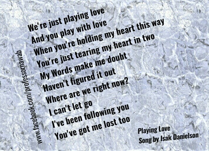 ProfessorNawab's tweet photo. Playing Love (Isak Danielson)

#isakdanielson #artists #mondaythoughts #ArtistOnTwitter https://t.co/VOAAOk8jkZ