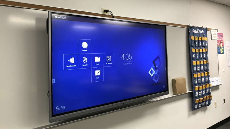 J.W. Williams Middle School getting new Interactive Panels installed <a href="/WMS_Wildcats/">Williams Wildcats</a> <a href="/rockwallschools/">Rockwall ISD</a>